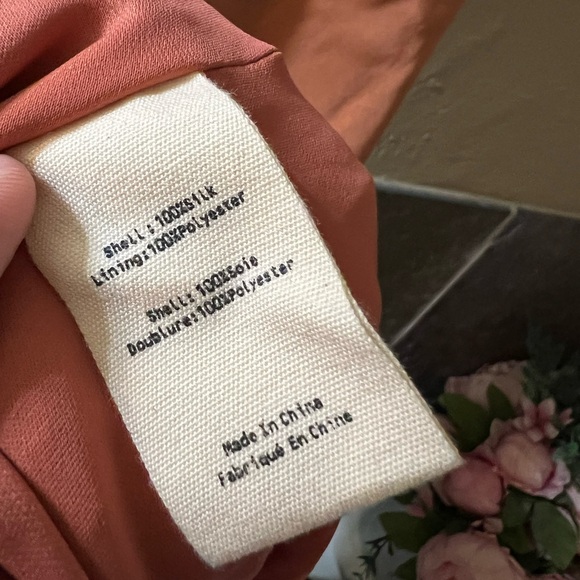 NWT L'AGENCE Jodie Silk Slip Dress In Dusty Rose Size 10 - Picture 8 of 11